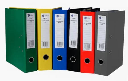 Tick Box Lever File Blue