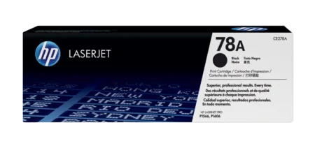 HP 78A Black Original LaserJet Toner Cartridge (CE278A)